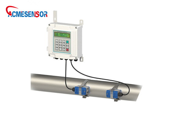 O relé ultrassônico fixado na parede do medidor de fluxo DN80-DN200 de Digitas 4-20mA alarma o sensor ultrassônico da profundidade