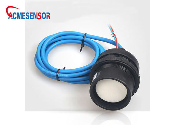 RS485 contactam não instrumentos de medição ultrassônicos do nível de água do combustível do sensor nivelado 4-20mA