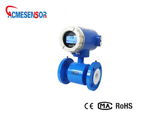 4-20mA Electromagnetic Flow Meter Sensor Carbon Steel 304SS 316SS